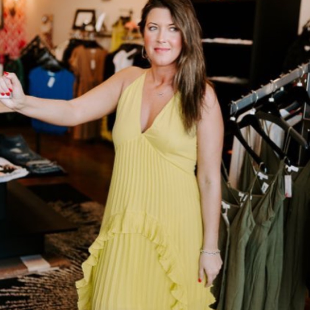 Strut & Bolt Ste appt back maxi dress